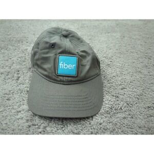 Google Fiber Baseball Cap Mens One Size Gray‎ Adjustable